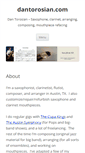 Mobile Screenshot of dantorosian.com